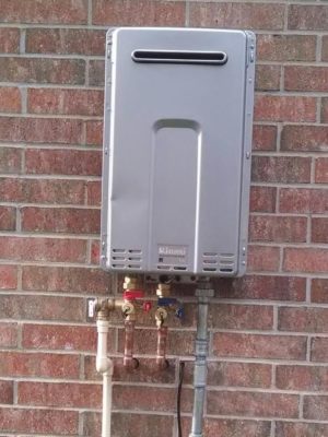 external tankless water heater RePipe Pros.